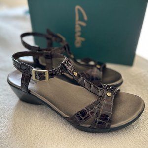 Clarks Brown Sandals